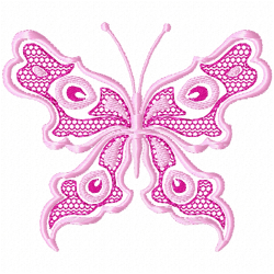 Butterfly Embroidery Design 1